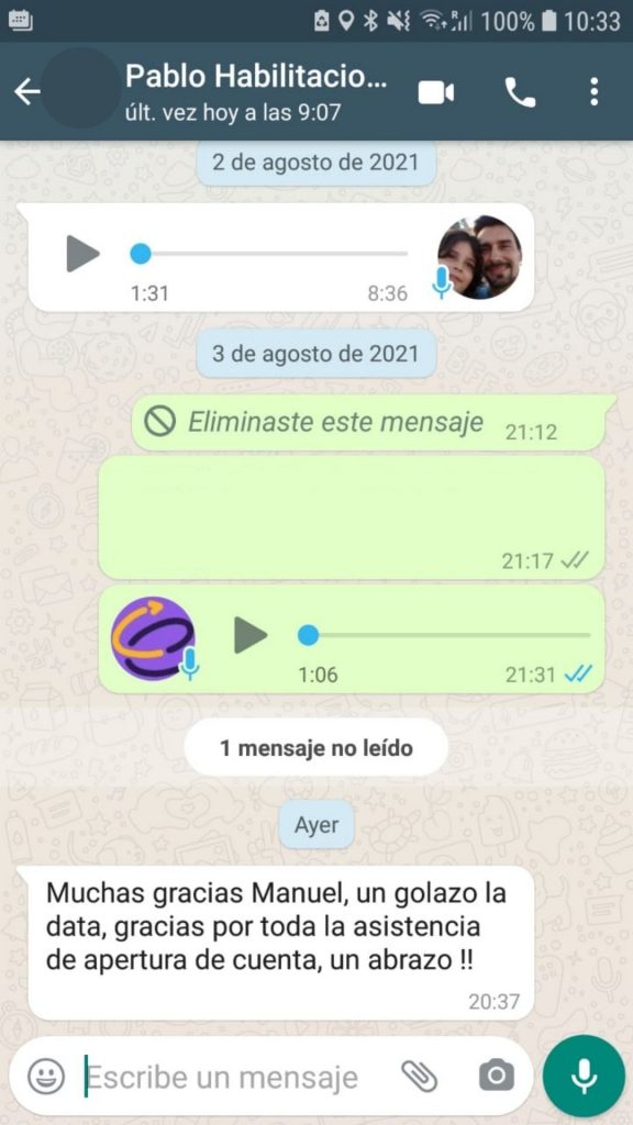 Testimonio WISE